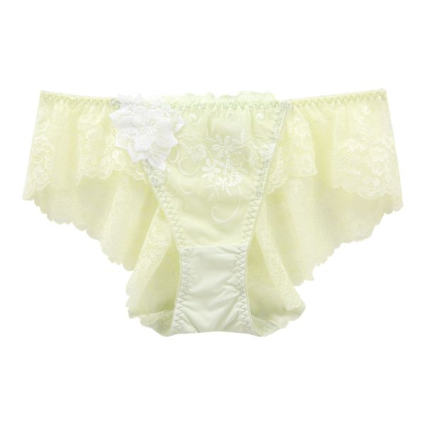 リリアージュココ LilyageCoco シアーガーデニア フレアレースショーツ ML 総レース バックレース フレアショーツ 単品