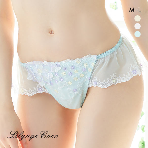 20%OFF【メール便(5)】 リリアージュココ LilyageCoco ブロッサムダーリン フレアショーツ ML 総レース バックレース 単品 20%OFF【メール便(5)】 リリアージュココ LilyageCoco ブロッサムダーリン フレアショーツ ML 総レース バックレース 単品