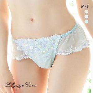 リリアージュココ LilyageCoco ブロッサムダーリン フレアショーツ ML 総レース バックレース 単品