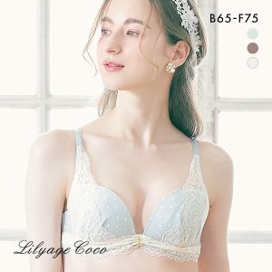 リリアージュココ LilyageCoco ジェラート すっきリッチブラ 谷間メイク ブラジャー BCDEF 寄せ上げ 脇寄せ 大きいサイズ