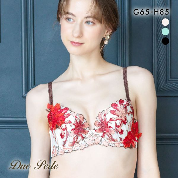 ドゥペルル ヴィクトリアシクラメン 脇すっきりブラジャー GH リフトアップ 脇高 脇肉 脇寄せ 谷間 バストアップ グラマー 大きいサイズ