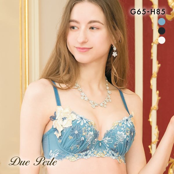 ドゥペルル チェリッシュ 脇すっきり ブラジャー GH リフトアップ 脇高 脇肉 脇寄せ 谷間 バストアップ 大きいサイズ DuePerle