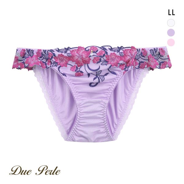 ドゥペルル 千里香 ノーマルショーツ スタンダード LL なめらか フィット ひびきにくい 大きいサイズ ビキニ