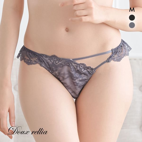 ドゥレリア ラグジュアリー Tバックショーツ M ストリング タンガ ソング Doux rellia