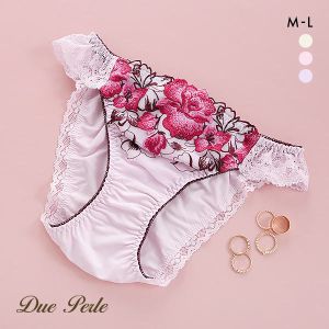 ドゥペルル DuePerle クイーン ショーツ ML スタンダード ノーマル ストレッチ なめらか フィット ひびきにくい 単品
