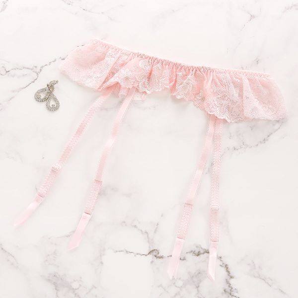 ドゥペルル DuePerle ヴィーナス ガーターベルト ランジェリー 総レース