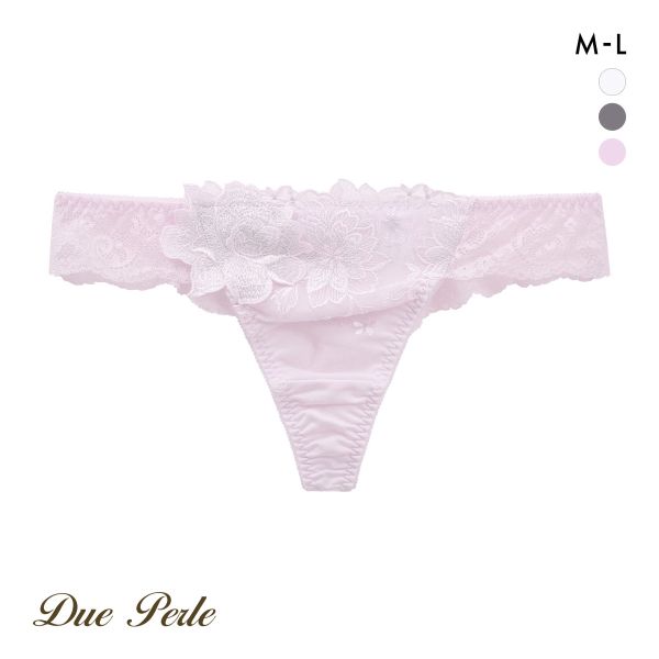 ドゥペルル クリスタル Tバックショーツ ML タンガ ソング バックレース