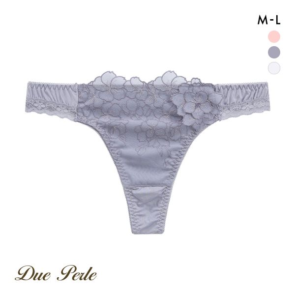 ドゥペルル スリジエフルーリス Tバックショーツ ML タンガ ソング