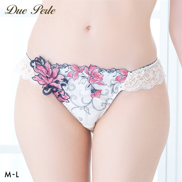 ドゥペルル リリーフロレッタ ノーマルショーツ スタンダード ML なめらか フィット ひびきにくい DuePerle