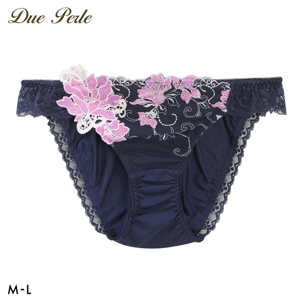 ドゥペルル リリーフロレッタ ノーマルショーツ スタンダード ML なめらか フィット ひびきにくい DuePerle