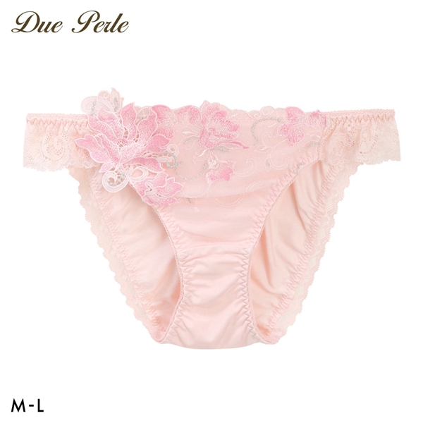 ドゥペルル リリーフロレッタ ノーマルショーツ スタンダード ML なめらか フィット ひびきにくい DuePerle