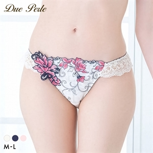 ドゥペルル リリーフロレッタ ノーマルショーツ スタンダード ML なめらか フィット ひびきにくい DuePerle
