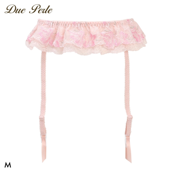ドゥペルル リリーフロレッタ ガーターベルト ランジェリー DuePerle
