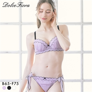 ドルチェフィオラ ラブリードリーム ブラセット BCDEF 大きいサイズ ソフトワイヤー ブラジャー ショーツ セット Dolce Fiora