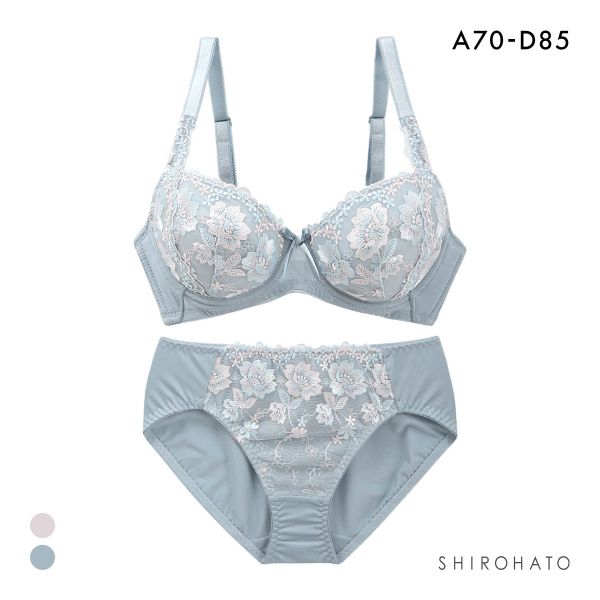 脇流れホールド体験 美胸リフトブラ ブラジャー ショーツ セット ABCD70-85 脇高 脇肉 アンダー大きいサイズ グラマー 谷間 着やせ アンチエイジング