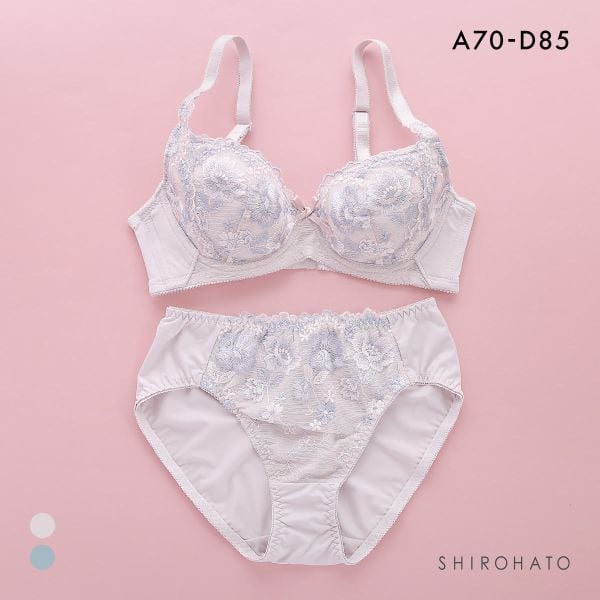脇流れホールド体験 美胸リフトブラ ブラジャー ショーツ セット ABCD70-85 脇高 脇肉 アンダー大きいサイズ グラマー 谷間 着やせ アンチエイジング