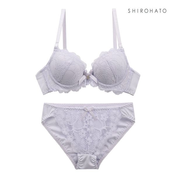フェミニンレース ブラジャー ショーツ セット AAA･AA･A 小さいサイズ プチ胸サイズ 総レース