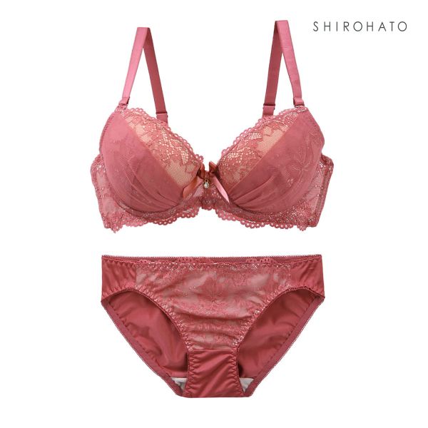 ソニアブラック SONIA BLACK シアーレース ブラジャー ショーツ セット 大きいサイズ