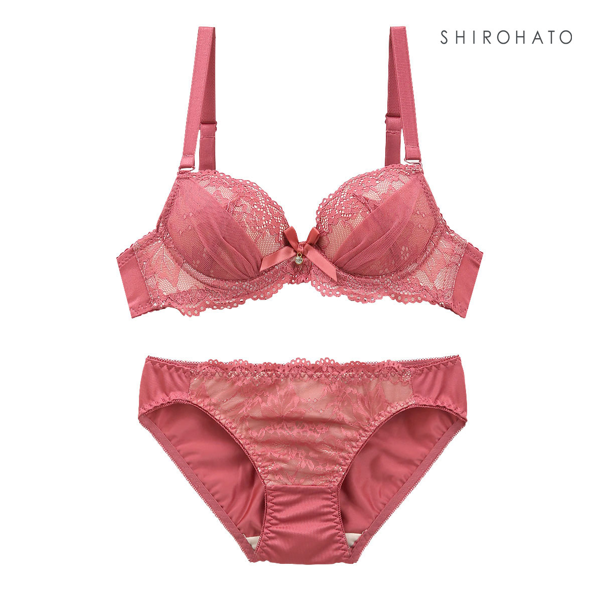 ソニアブラック SONIA BLACK シアーレース ブラジャー ショーツ セット AAA･AA･A 小さいサイズ プチ胸(PI-ピンク-AAA65-M)