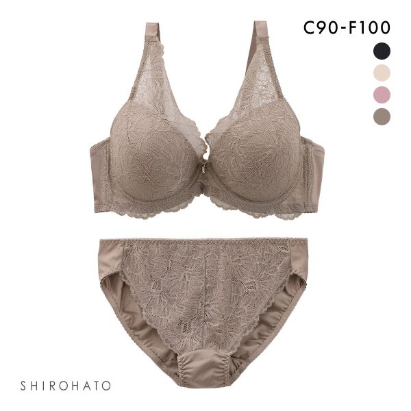 ソニアクラブ SONIA CLUB レース ブラジャー ショーツ セット CDEF アンダー大きいサイズ