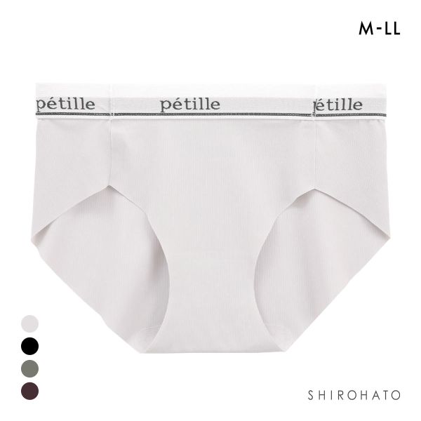 ポフ ロゴテープ スポーティブラ ペアノーマルショーツ M L LL スタンダード ひびきにくい なめらか