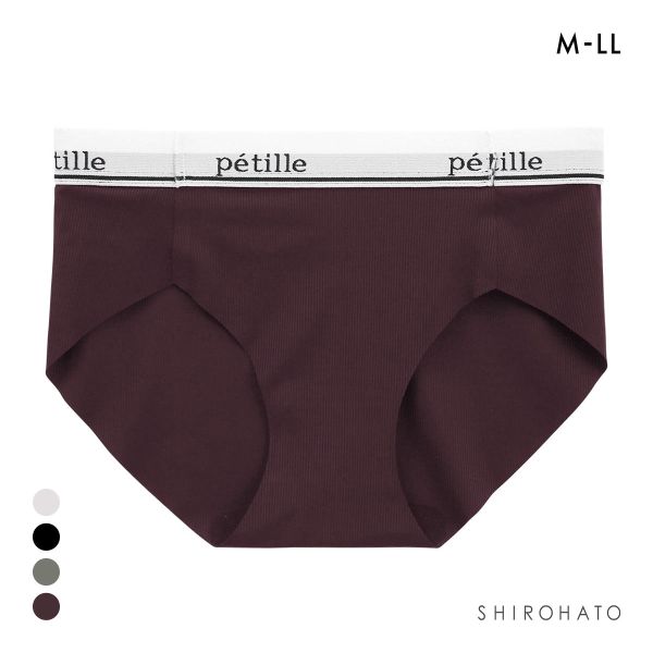 ポフ ロゴテープ スポーティブラ ペアノーマルショーツ M L LL スタンダード ひびきにくい なめらか