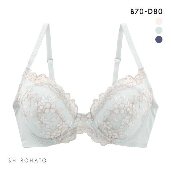 ビューティーアシスト さわやか軽量カップ 3/4カップブラジャー BCD 脇高 美胸 ソフトワイヤー Beauty Asist