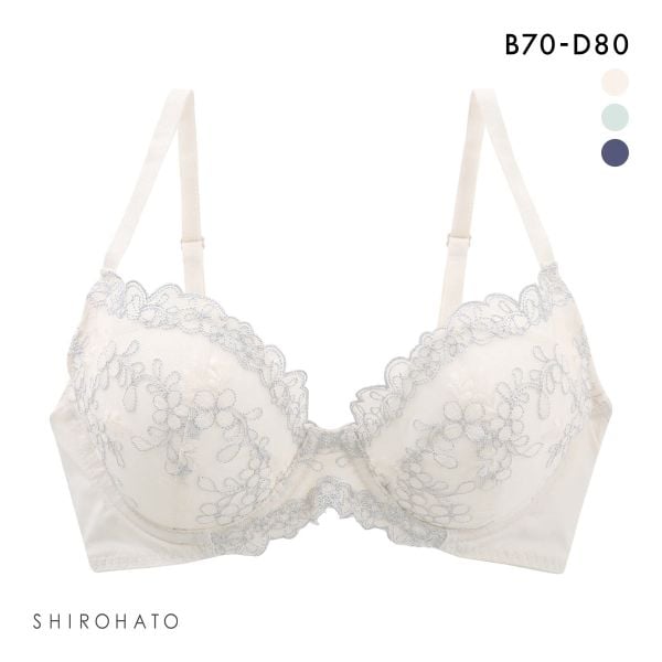 ビューティーアシスト さわやか軽量カップ 3/4カップブラジャー BCD 脇高 美胸 ソフトワイヤー Beauty Asist