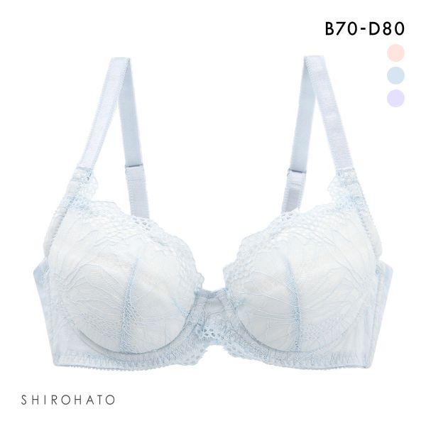 ビューティーアシスト ふわもち触感やさしくフィット 3/4カップブラジャー BCD 脇高 美胸 Beauty Asist