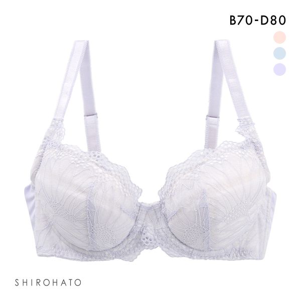 ビューティーアシスト ふわもち触感やさしくフィット 3/4カップブラジャー BCD 脇高 美胸 Beauty Asist