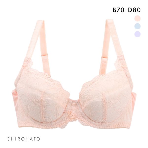 ビューティーアシスト ふわもち触感やさしくフィット 3/4カップブラジャー BCD 脇高 美胸 Beauty Asist