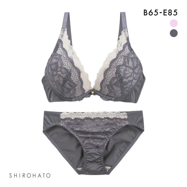 ソニアブラック キャサリン ブラジャー ショーツ セット BCDE Wパッド 盛り胸 谷間 大きいサイズ ブラセット SONIA BLACK