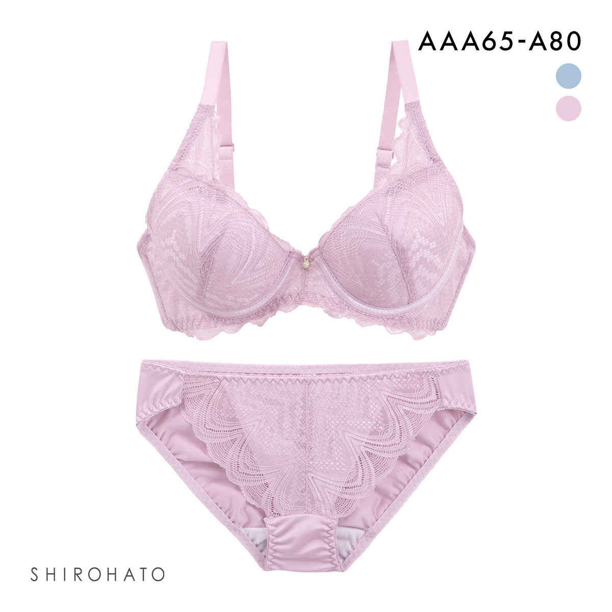 ソニアブラック エイミー ブラジャー ショーツ セット AAA AA A 小さいサイズ プチ胸 盛り 谷間 SONIA BLACK ブラセット(PI-ピンク-AAA65-M)
