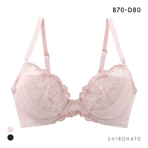 ビューティーアシスト さわやか軽量 薄くて軽いノンワイヤーブラ 3/4カップブラジャー BCD 脇高 美胸 ソフトワイヤー Beauty Asist