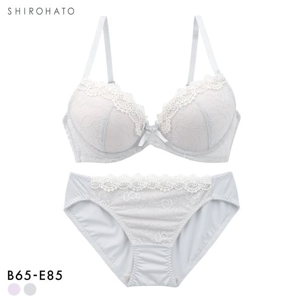 ソニアブラック ケミカルシアーレース ブラセット BCDE アンダー大きいサイズ グラマー 盛り胸 Wパッド 谷間 SONIA BLACK