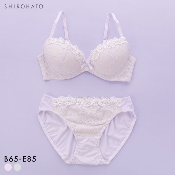 ソニアブラック ケミカルシアーレース ブラセット BCDE アンダー大きいサイズ グラマー 盛り胸 Wパッド 谷間 SONIA BLACK