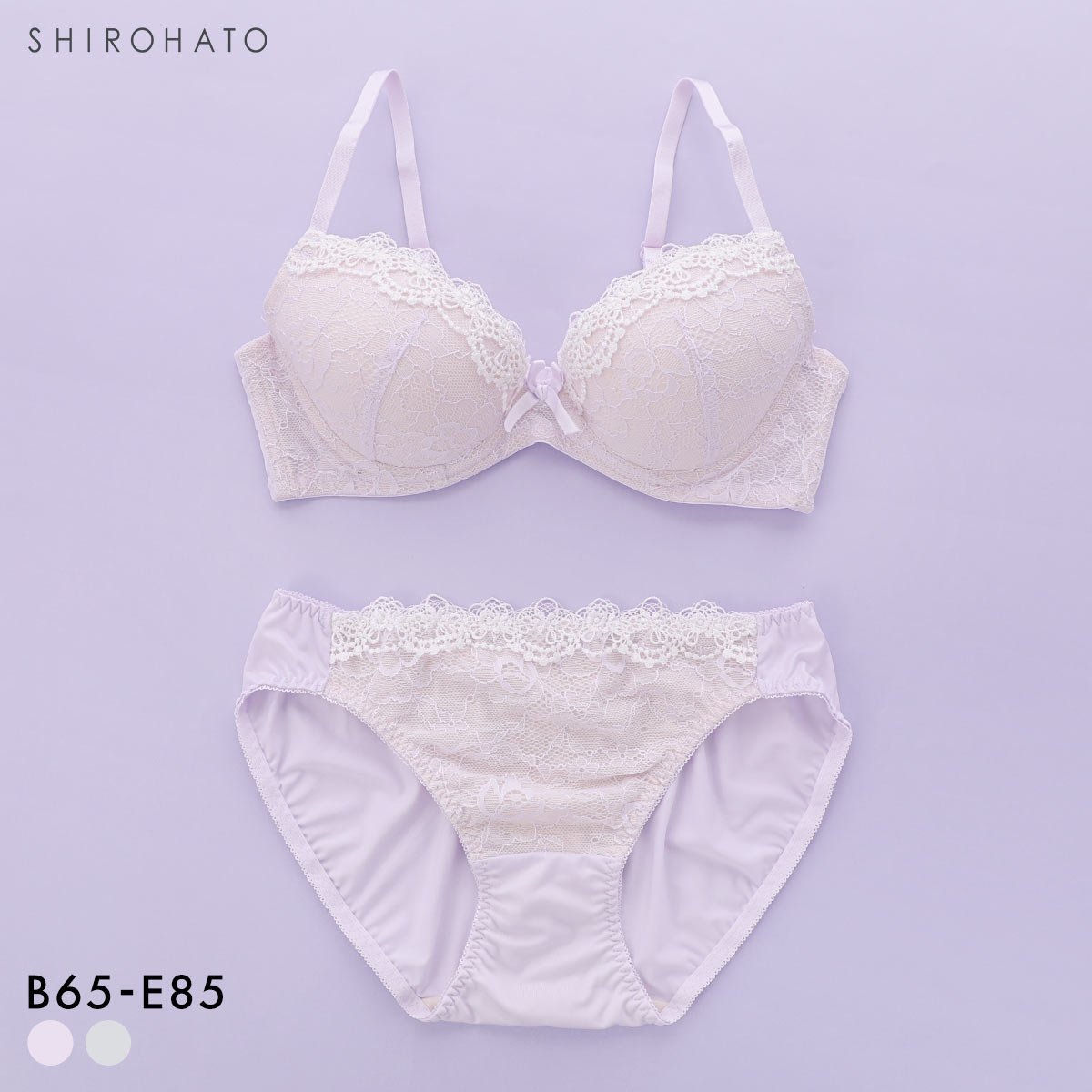 ソニアブラック ケミカルシアーレース ブラセット BCDE アンダー大きいサイズ グラマー 盛り胸 Wパッド 谷間 SONIA BLACK