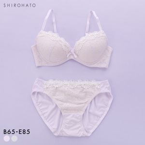 ソニアブラック ケミカルシアーレース ブラセット BCDE アンダー大きいサイズ グラマー 盛り胸 Wパッド 谷間 SONIA BLACK