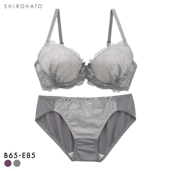 ソニアブラック グレースリリー ブラセット BCDE アンダー大きいサイズ グラマー SONIA BLACK ブラジャー ショーツ セット