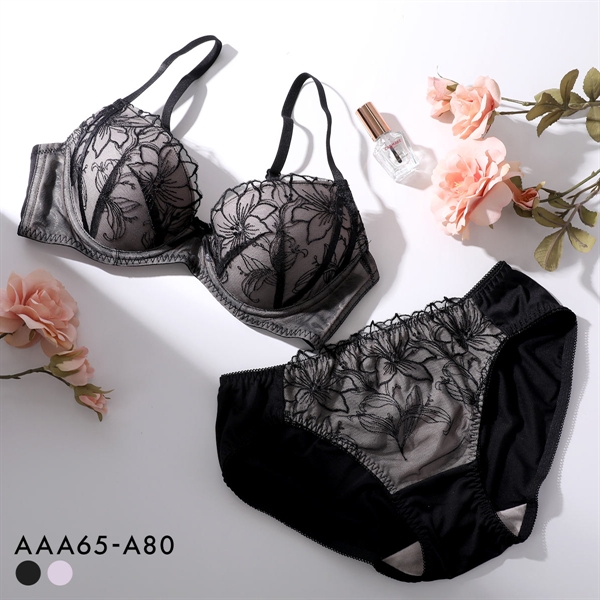 ソニアブラック クリスティーナ ブラセット AAA AA A 小さいサイズ シンデレラサイズ 小胸 SONIA BLACK ブラジャー ショーツ セット