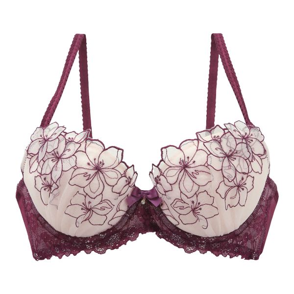 ナルエー NARUE ランジェリー アメール アップリケ ブラジャー DE 単品