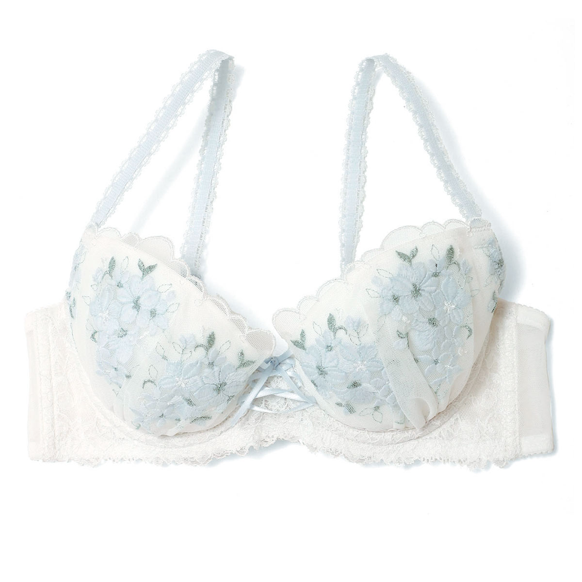 ナルエー NARUE ランジェリー ブーケット ブラジャー BC 単品(WH-ホワイト-B65)