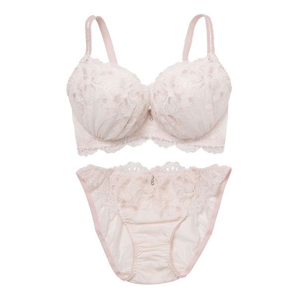 ナルエー NARUE ランジェリー フロールシュシュ ブラジャー ショーツ セット GHI 大きいサイズ グラマーサイズ