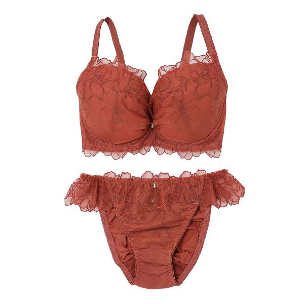 ナルエー NARUE ランジェリー パフューム ブラジャー ショーツ セット GHI 大きいサイズ グラマーサイズ