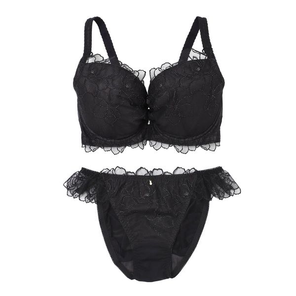 ナルエー NARUE ランジェリー パフューム ブラジャー ショーツ セット GHI 大きいサイズ グラマーサイズ