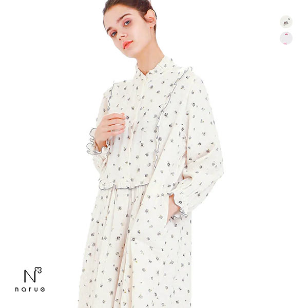 25%OFF ナルエー NARUE パジャマ シュークリームガーゼRプティーローズワンピース ルームウェア ネグリジェ 25%OFF ナルエー NARUE パジャマ シュークリームガーゼRプティーローズワンピース ルームウェア ネグリジェ
