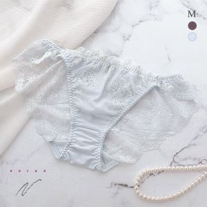 ナルエー NARUE ランジェリー ルーナ 総レース ショーツ M スタンダード バックレース 単品