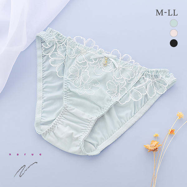 ナルエー NARUE ランジェリー オフィーリア ショーツ M L LL スタンダード ノーマル ビキニ 単品