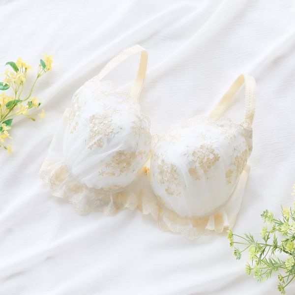 ナルエー NARUE ランジェリー フローラ ブラジャー GHI 大きいサイズ 単品