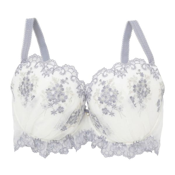 ナルエー NARUE ランジェリー フローラ ブラジャー GHI 大きいサイズ 単品